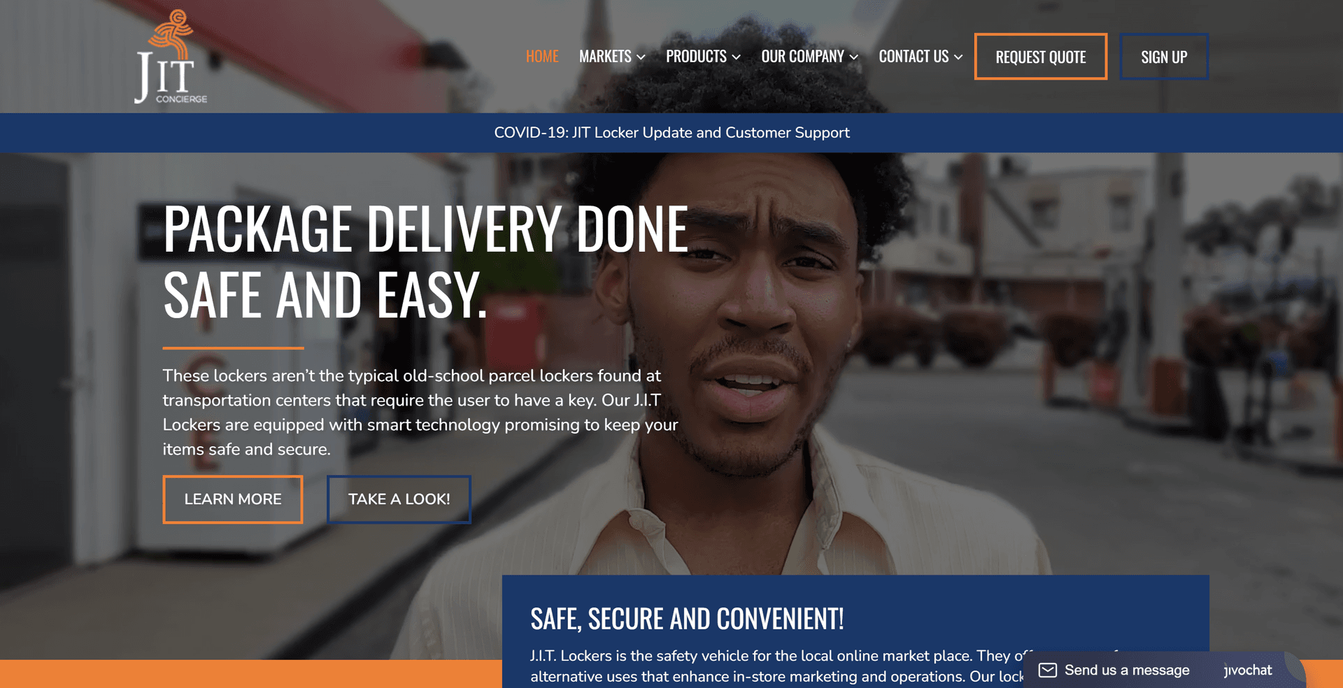 JIT Concierge app screenshot